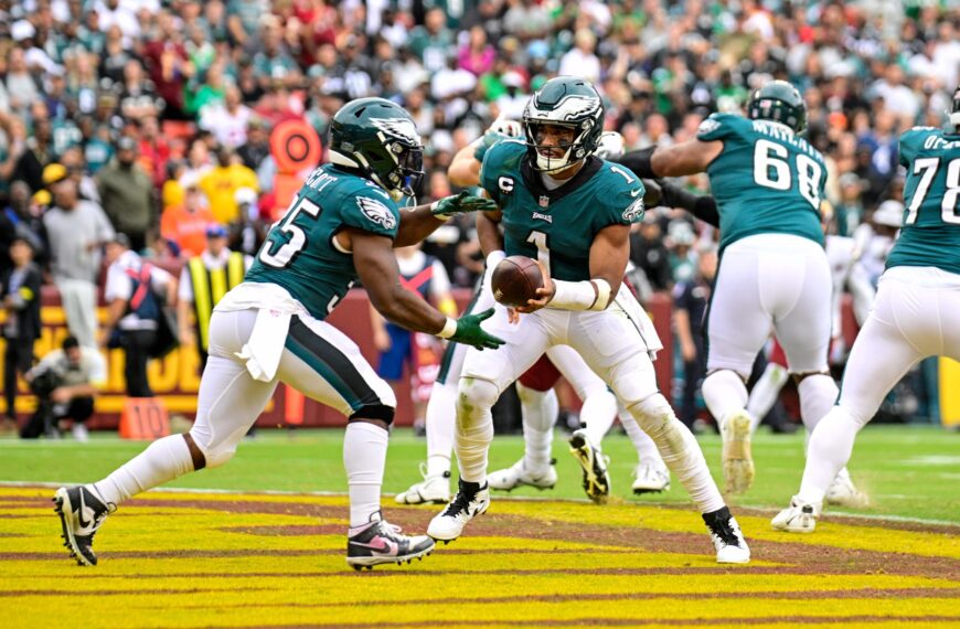 NFL week 3 Washington Commanders vs. Philadelphia Eagles