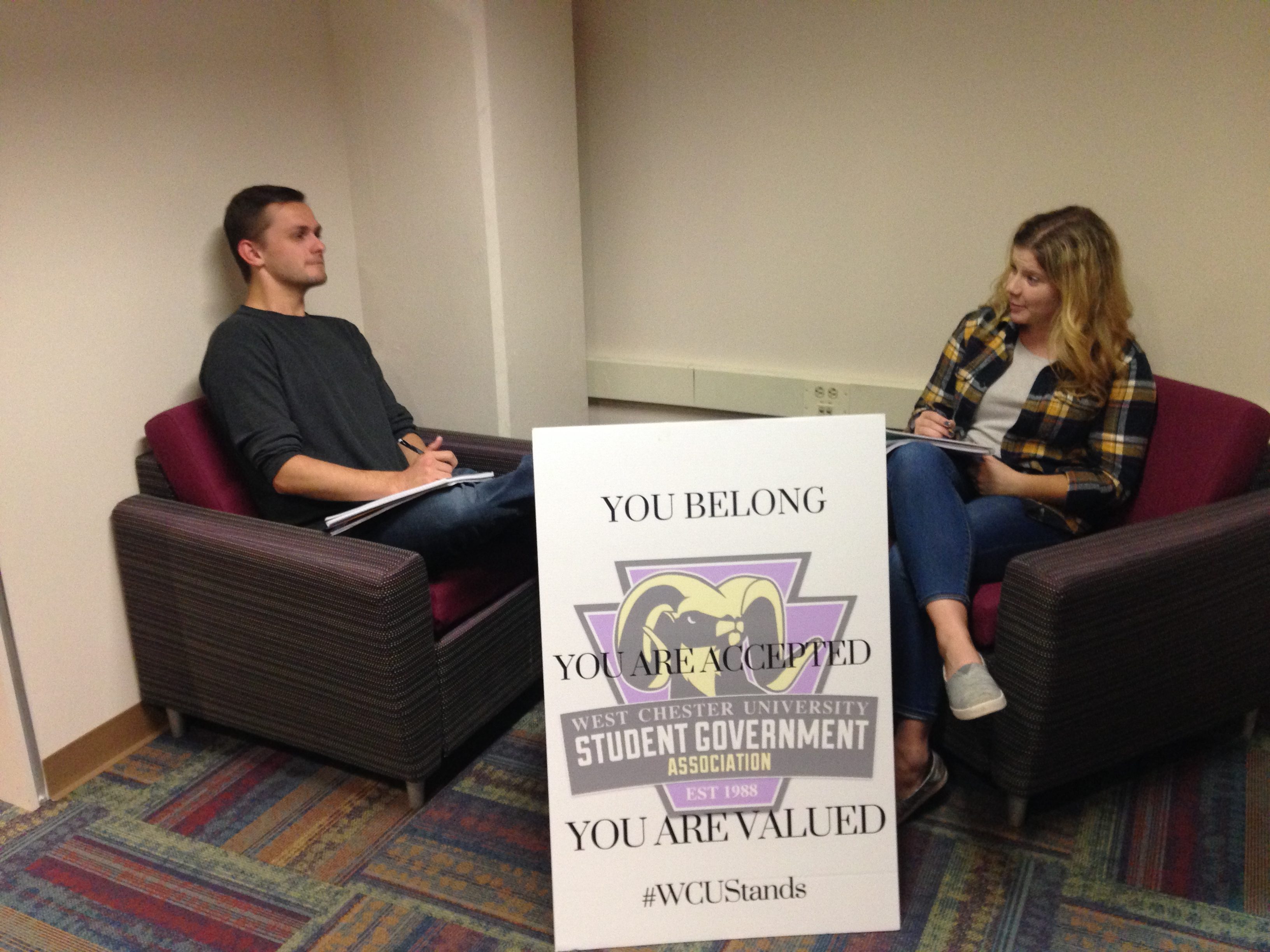 West Chester University Student Government STANDS Against Hate