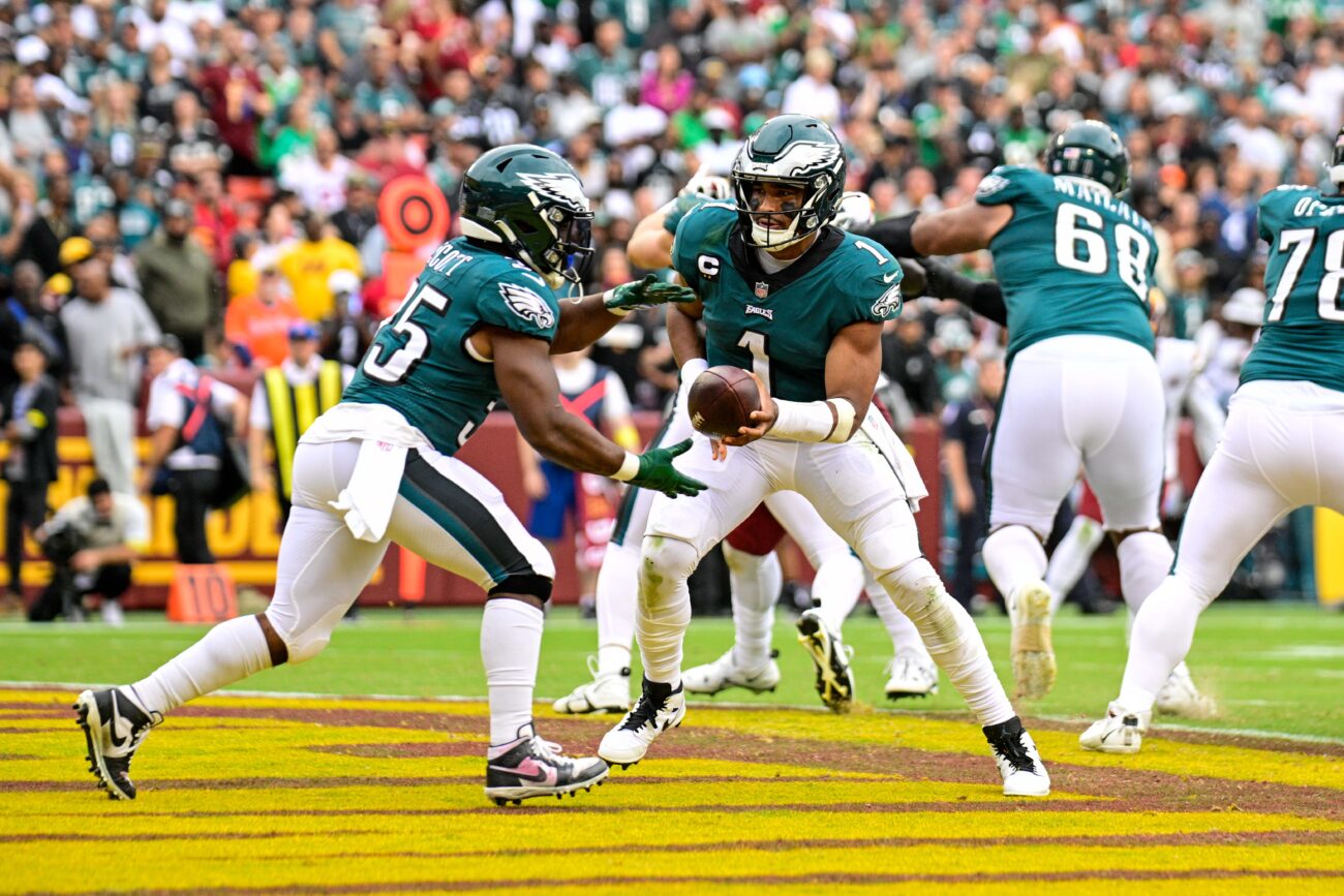 NFL week 3 Washington Commanders vs. Philadelphia Eagles